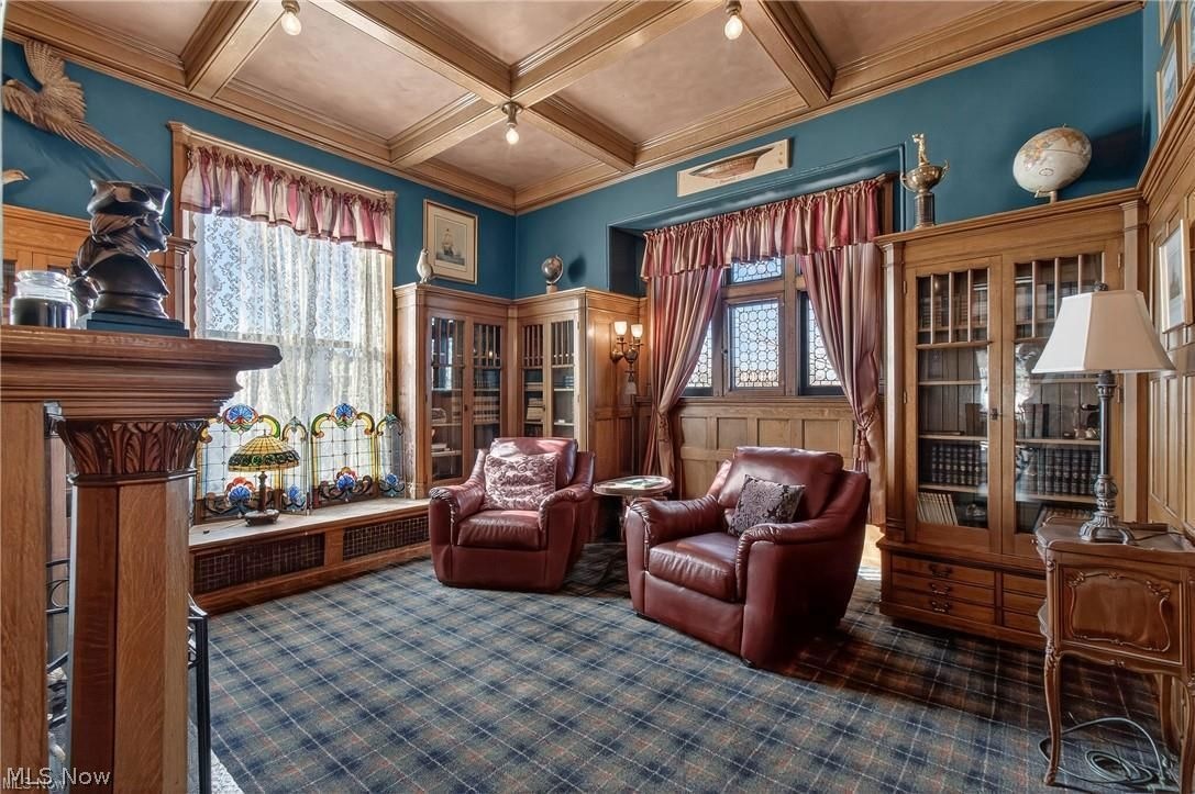 Library at the Thomas H. Russell House