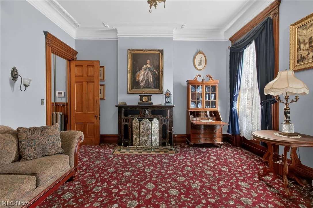 Wedgewood room at the Thomas H. Russell House